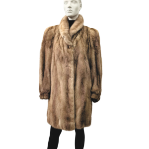 manteau de vison pastel 8670