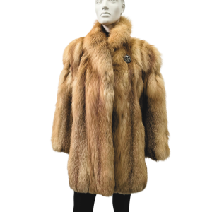 manteau de renard roux 8672