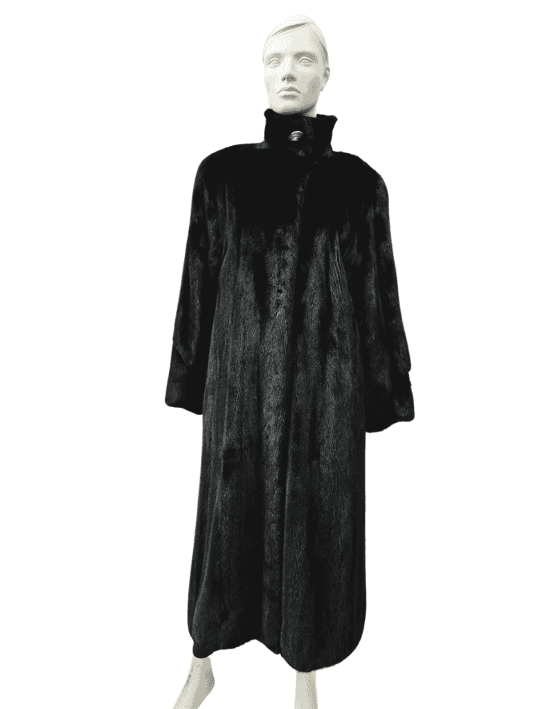 manteau de vison noir 8674