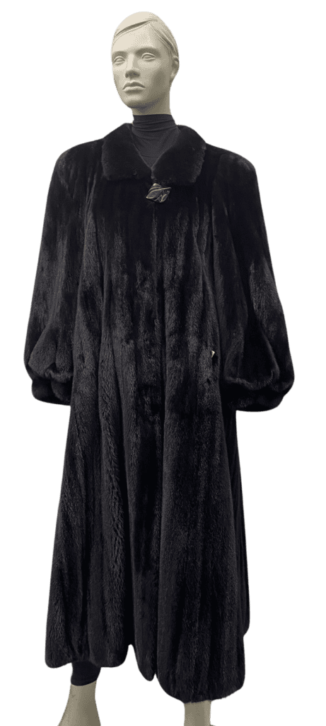 manteau de vison black glama 8719