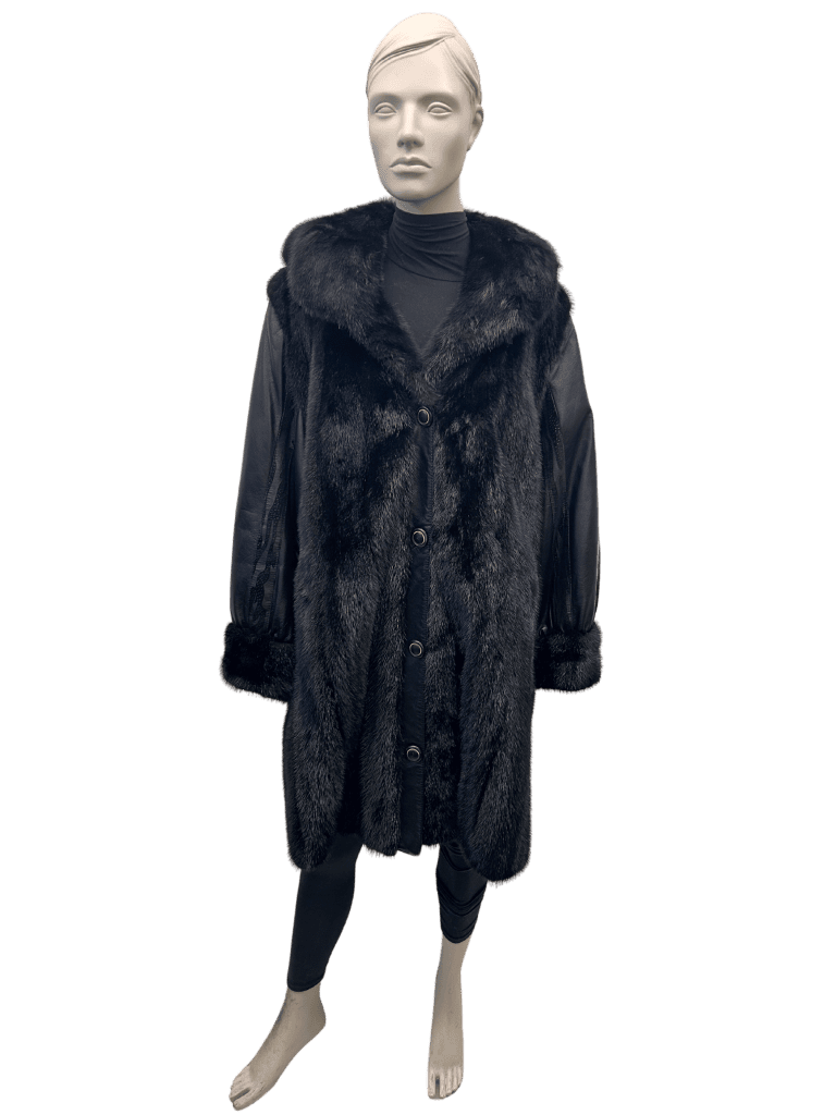 manteau de lynx 8779