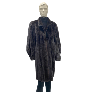 manteau de vison femelle dark ranch 8796