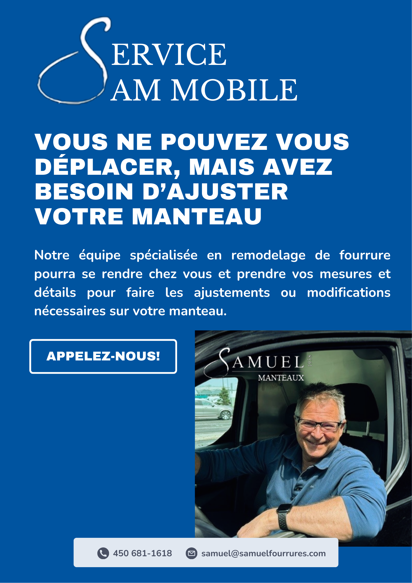 Blue 3D and Modern Pickup and Delivery Laundry Service Poster 3